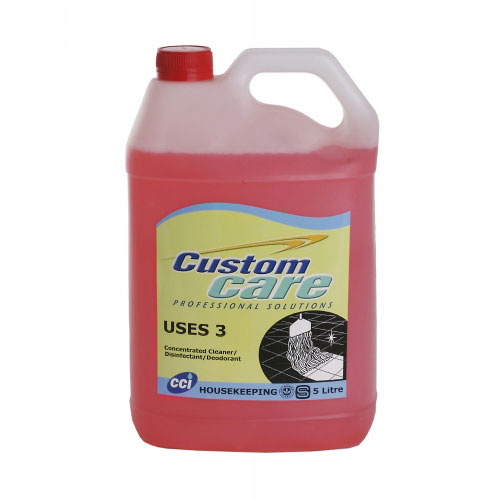 CC Uses 3 Floral Sanitizer / Disinfectant / Cleaner 5L